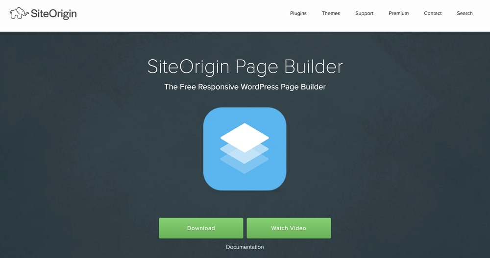 WordPress 网页设计工具推荐 - SiteOrigin