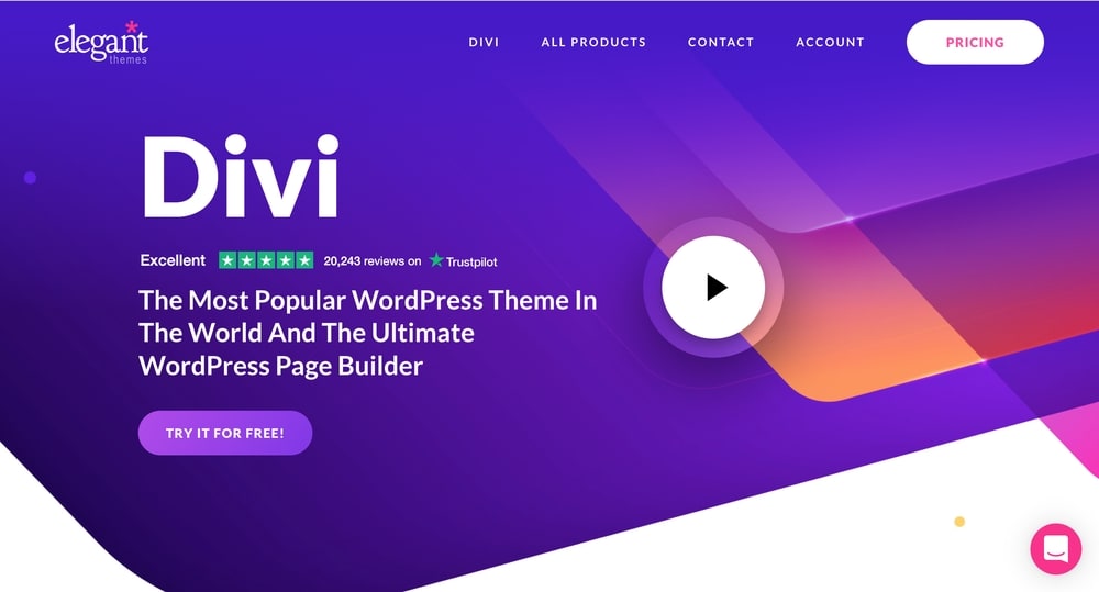 WordPress 网页设计工具推荐 - divi builder