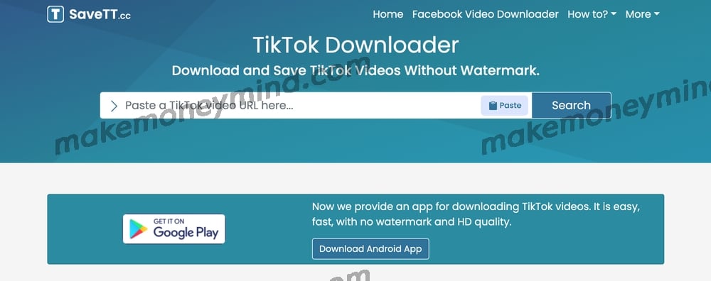 免费 TikTok 视频下载在线工具推荐 - savett