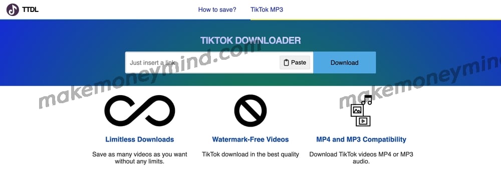 免费 TikTok 视频下载在线工具推荐 - tiktok download