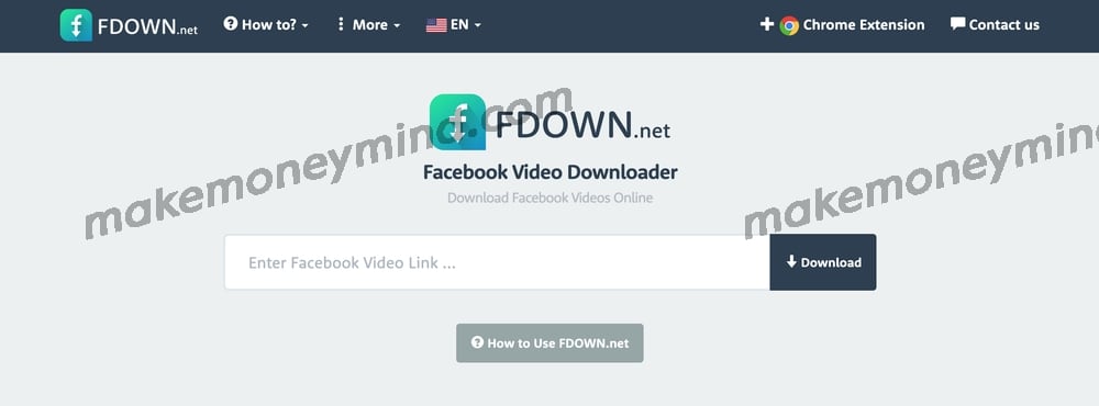 免费实用的 Facebook 视频下载工具推荐 - fdown