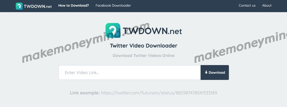 免费推特视频下载在线工具推荐 - twdown